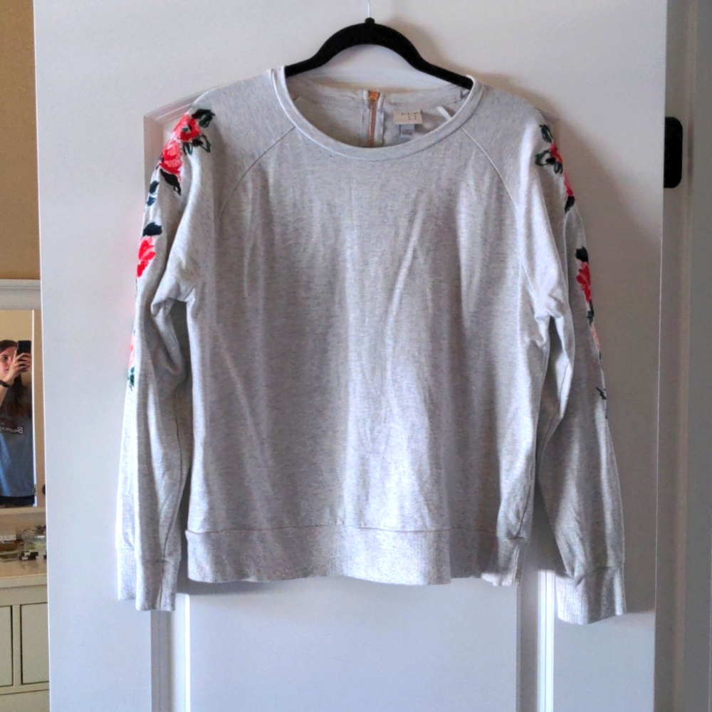 A New Day Embroidered Sweatshirt